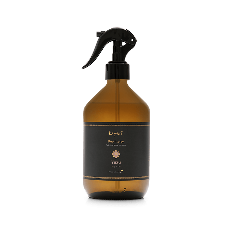 Kayori - Roomspray - Glas - 500ml - Yuzu