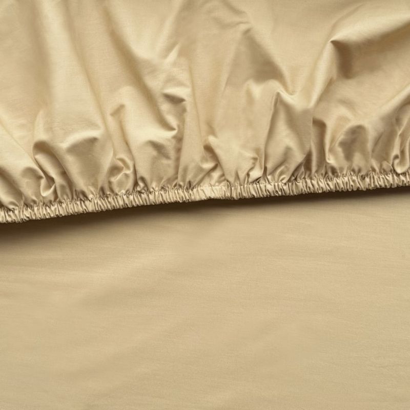 Kayori - Kiyo -Spannbettl Splittopp.-Tencel-200/200-210-Gold