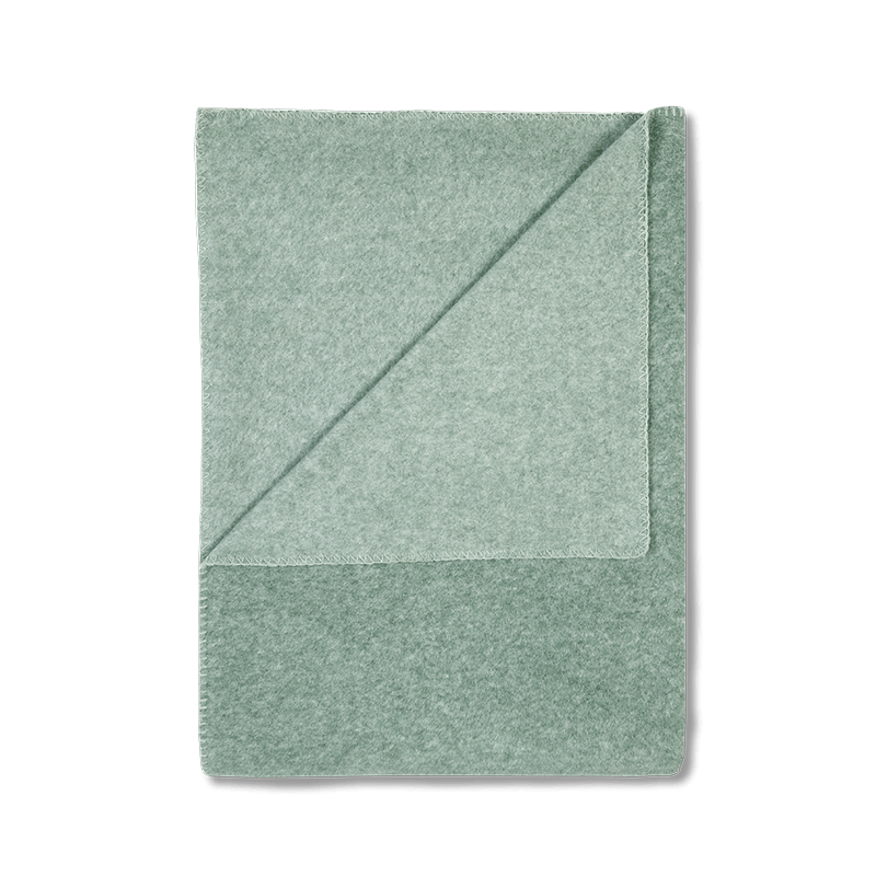 Kayori - Sagano - Plaid - Bambus - 150/220 - Waldgrün