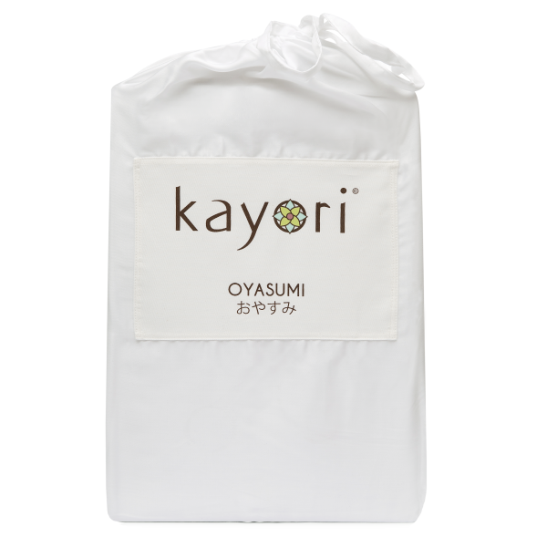 Kayori Oyasumi Splitt. HSL Tencel - 180/200- Wit