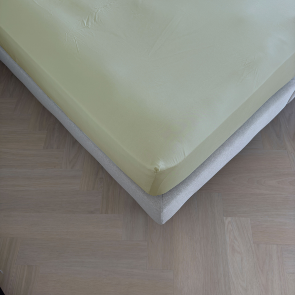 Kayori Kiyo Splittopper Spannbetttuch Tencel - Salbeigrün