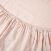 Kayori Edo Splittopper Spannbetttuch Baumwollsatin - Nude