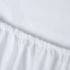 Kayori Shizu Topper Spannbettlaken Perkal - Weiss