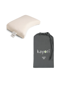 Kayori - Saiko - Kussensloop 10cm 2 stuks - 40x60 - Antracit