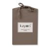 Kayori Kai Spannbetttuch Tencel - Taupe