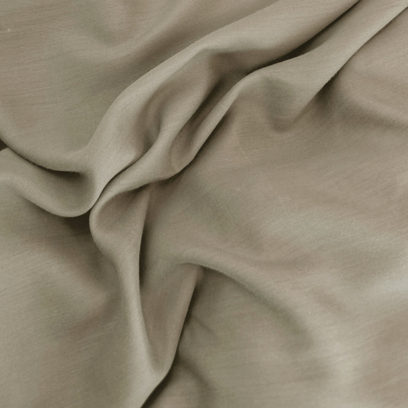 Kayori Emma - Spannlaken - Baumwolle Satin - 180x200 - Sand