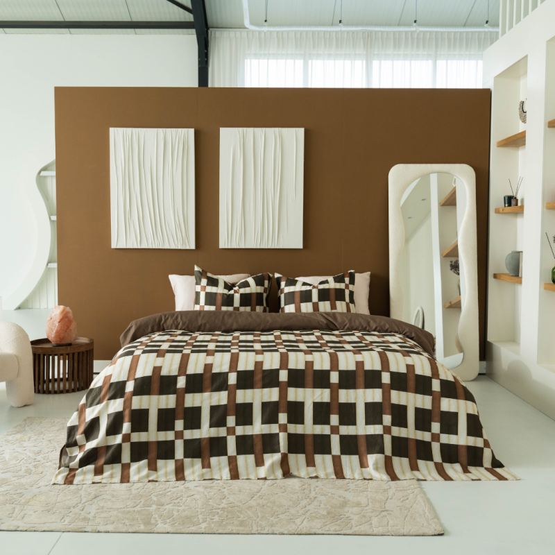 Kayori Abashi Bettbezug Baumwollsatin