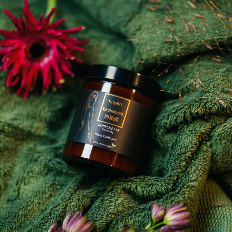 Kayori - Body Cream -180ml - Glas - Shincha