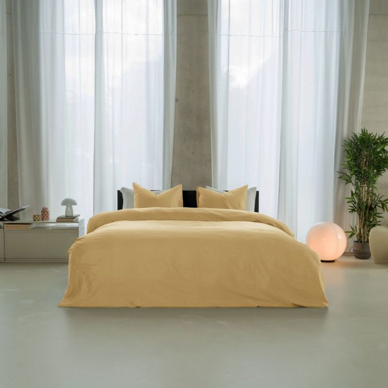 Kayori Emma - DBO - Katoensatijn - 140/200-220 - Goud