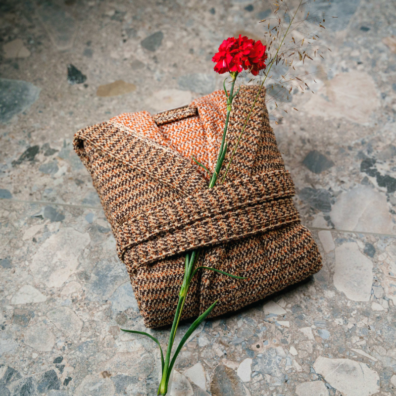 Kayori - Furo - Bademantel Tencel - Rot