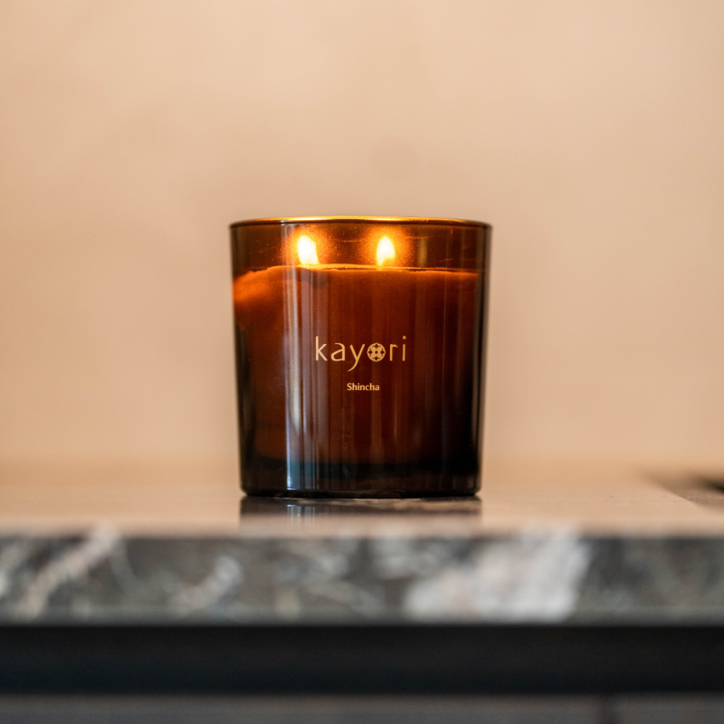 Kayori - geurkaars 450gram - Shincha
