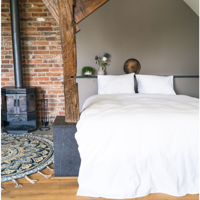 Kayori Nagano Bettwäsche - Flanell - Weiss