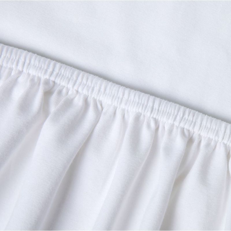 Kayori Saiko Topper-Spannbettlaken – Weiß